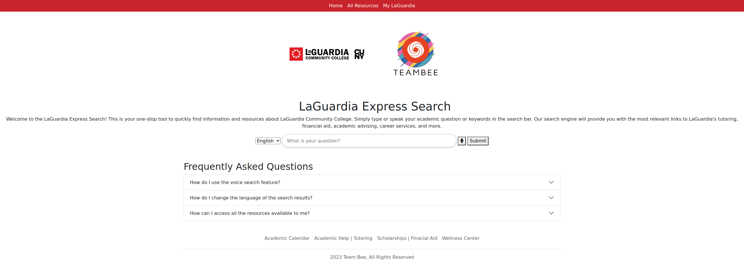 LaGuardia Express Search
